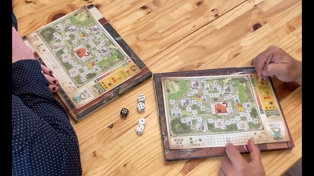 Dungeons Dice And Danger Board Game I Playthrough смотреть онлайн