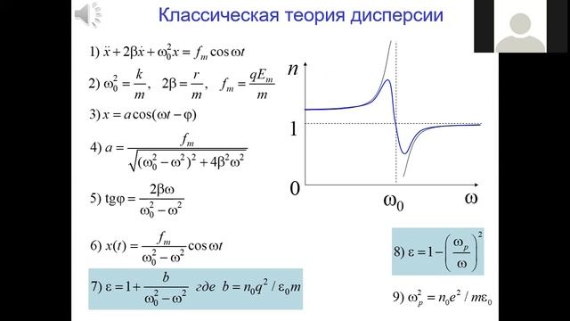 Дисперсия света. Лекция 16-2 смотреть онлайн