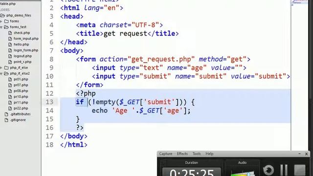 PHP - forms, 1 смотреть онлайн