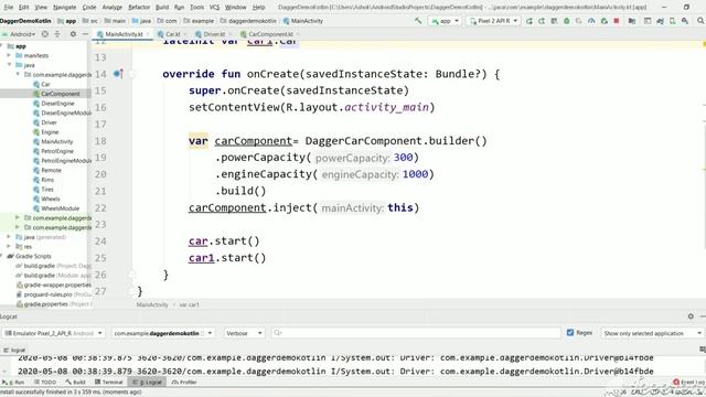 DAGGER Kotlin tutorial android part 10. @SINGLETON смотреть онлайн