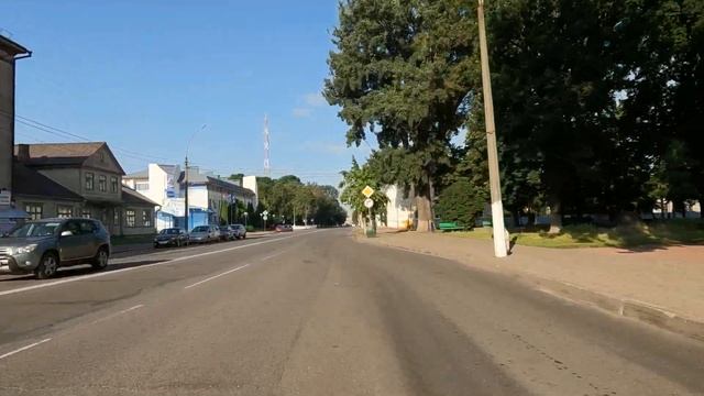 Будни самокатчика. Поездка на электросамокате, Лето Июль, Барановичи, 4K смотреть онлайн