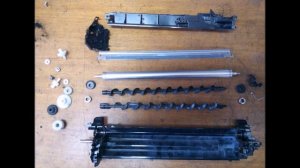 Полная разборка и чистка блока проявки DV-1110