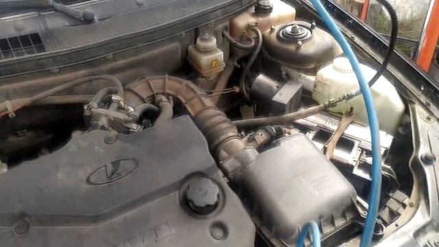 Лада Приора, Инжектор и его мойка. смотреть онлайн