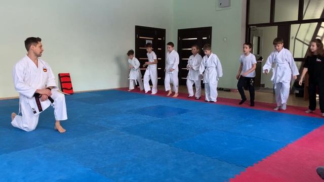 Тренировка по Каратэ ( спортивная школа Энтузиаст ) смотреть онлайн