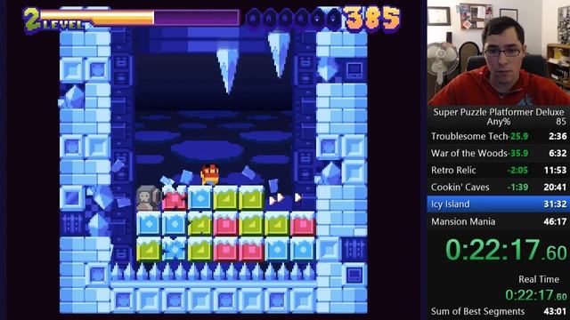 Super Puzzle Platformer Speedrun in 44:11 смотреть онлайн