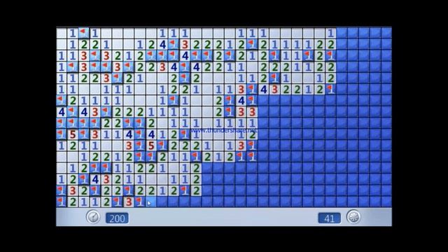 HOW TO WIN A MINESWEEPER GAME ( expert level) смотреть онлайн