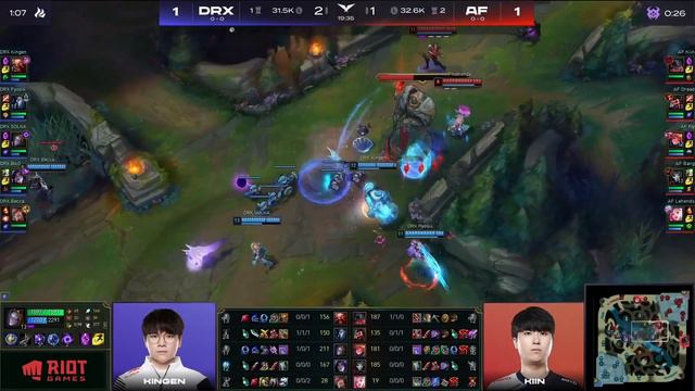 DRX vs. AFS Игра 3 | LCK Spring Split 2021 Чемпионат Корея | DRX vs Afreeca Freecs смотреть онлайн