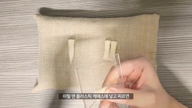 부두인형 만들기 | 니들펠트(Needle felt) | Make a Voodoo Doll смотреть онлайн