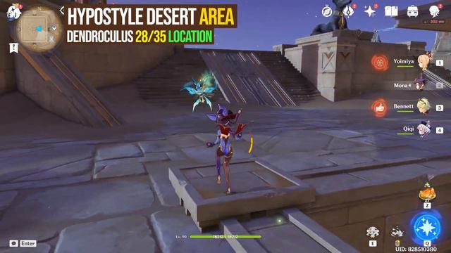All Sumeru Desert Dendroculus Genshin Impact (Patch 3.1) смотреть онлайн