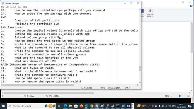 LINUX Administration tutorials || Demo - 1 || by Mr. Srinivas On 04-01-2023 @9AM IST смотреть онлайн