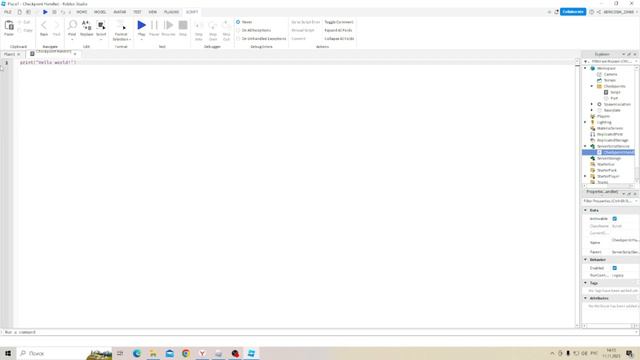как сделать чекпоинты с лвлами в Roblox Studio? смотреть онлайн