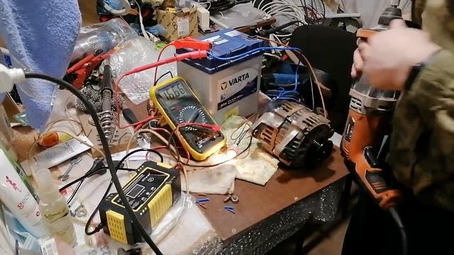 Проверка генератора Матиз (96567255) без машины смотреть онлайн