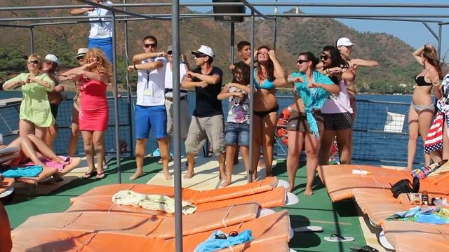 Турция. Сентябрь 2013 г. Прогулка по Эгейским островам. Веселье и танцы)) смотреть онлайн