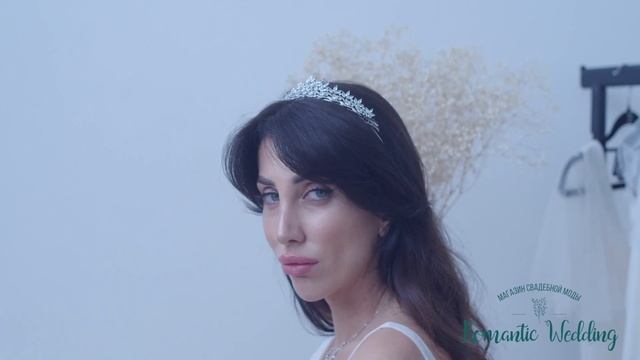 Тиара в прическу невесты! Очень красивая - посмотрите! смотреть онлайн