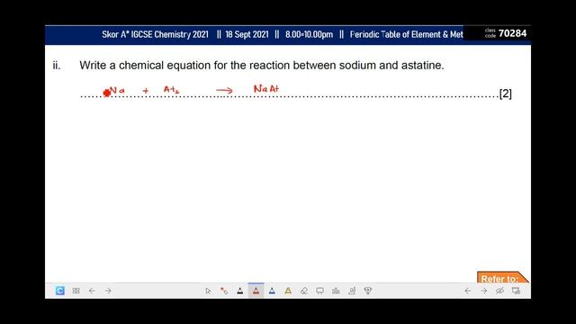 Slot 5 Skor A* Chemistry IGCSE смотреть онлайн