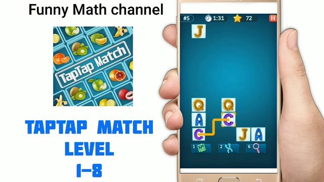 TapTap Match Connect Tiles Gameplay Walkthrough Level 1 2 3 4 5 6 7 8 смотреть онлайн