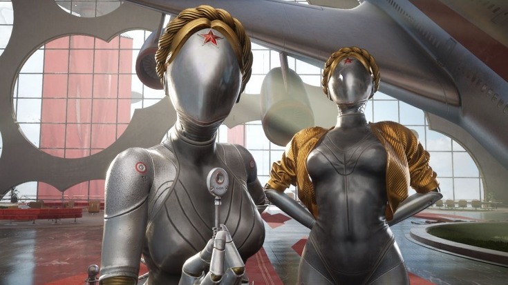 Atomic Heart - возвращаемся на предприятие 3826 после прохождения игры. смотреть онлайн