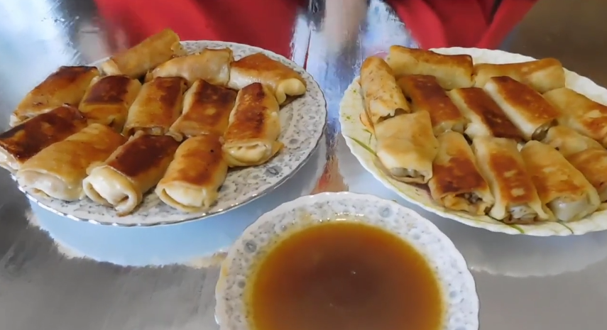 Масленица приготовление  фаршированных блинов , кухня крош.mp4