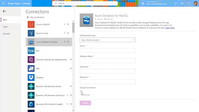 Azure Database for MySQL connector for Power Apps (Public Preview) смотреть онлайн