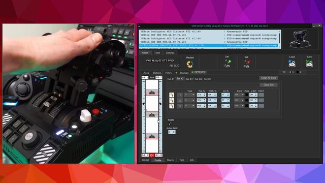 VKB STECS: установка и настройка детентов на примере МиГ-21 в DCS. Кривые детентов. смотреть онлайн