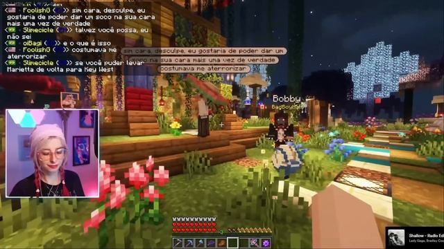 Bagi CRIES After she Meets the dead Eggs for the First time on QSMP Minecraft смотреть онлайн