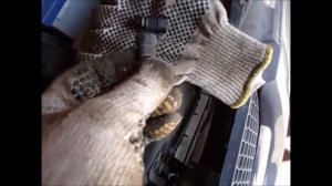 Замена датчика температуры наружнего воздуха Almera N 16 E.