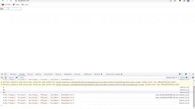 React autocomplete search live coding смотреть онлайн