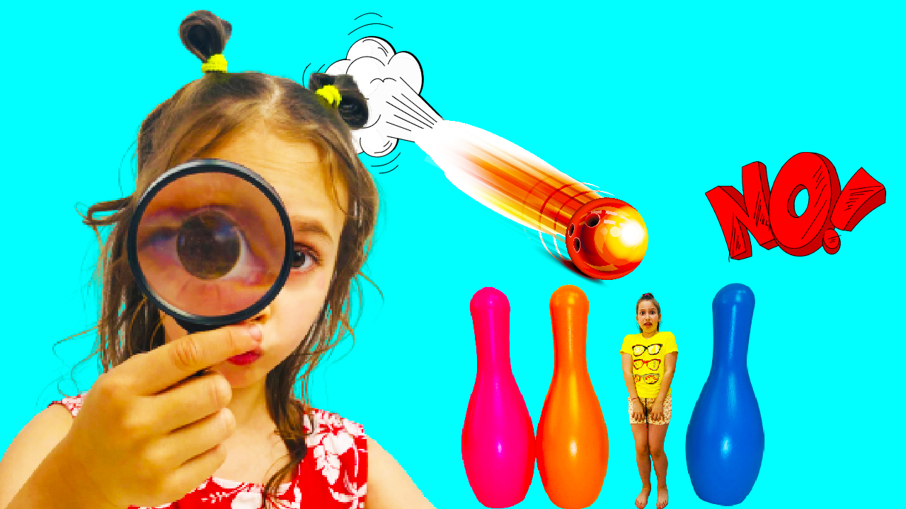 Аринка изучает поведение