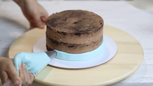 Как научиться выравнивать торт | Лучший крем для выравнивания торта | смотреть онлайн