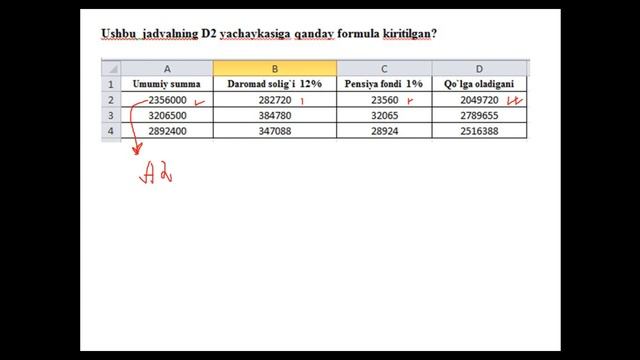 INFORMATIKA FANIDAN ATTESTATSIYADA TUSHGAN SAVOLLAR YECHIMI смотреть онлайн