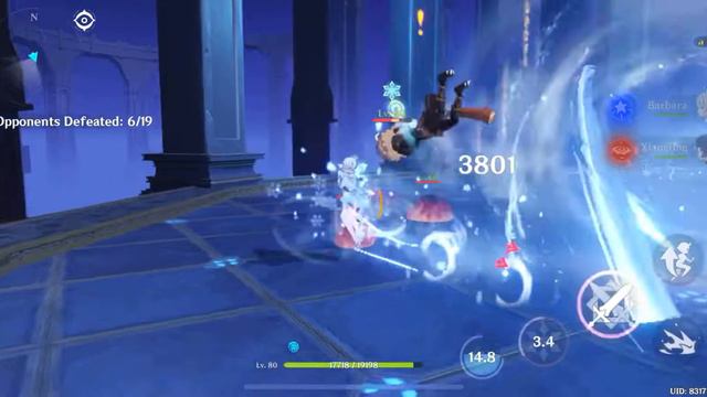Genshin Impact: Character Test Run: Kamisato Ayaka смотреть онлайн