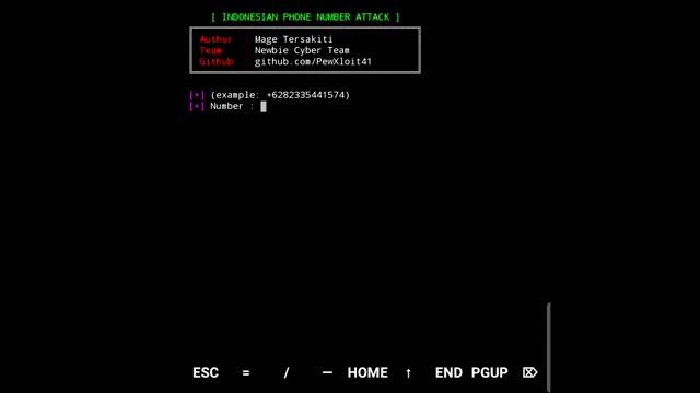 Indonesian Phone Number Attack With Python Script смотреть онлайн