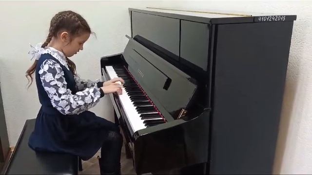 И. Иордан, "Охота за бабочкой". Исполняет Иванова Екатерина 10 лет. Преподаватель Ушакова Л.В. смотреть онлайн