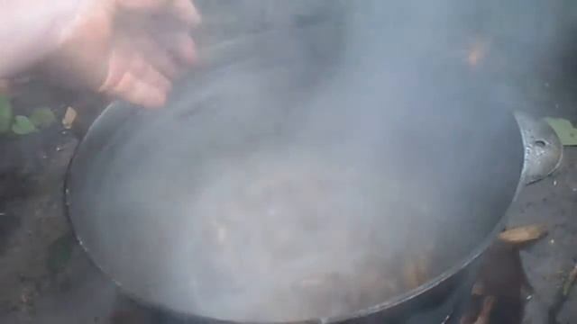 Рёбрышки! Готовим на природе! Готовим рёбрышки в казане! Тушим рёбра в пиве! Овощи на барбекю ! смотреть онлайн