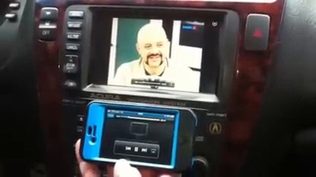 iPhone and OEM monitor Acura MDX смотреть онлайн