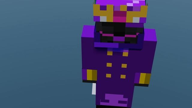 показ моего 2д фэйсрига #blender #minecraft #3danimation смотреть онлайн