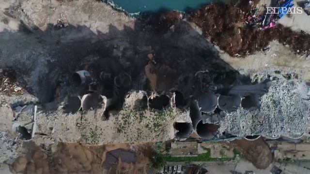 Así está el puerto de Beirut seis meses después de la explosión смотреть онлайн