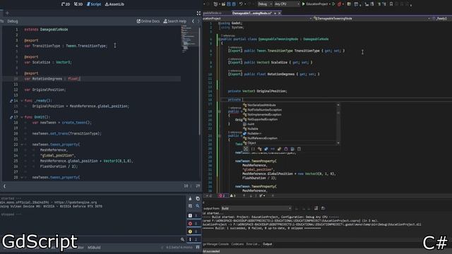 Godot Beginners | 06 Tweening GDScript AND C# смотреть онлайн