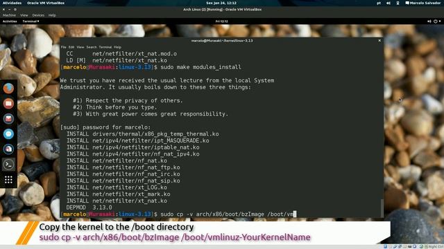 How-to customize compile and install the Linux Kernel on Arch Linux [HD] смотреть онлайн