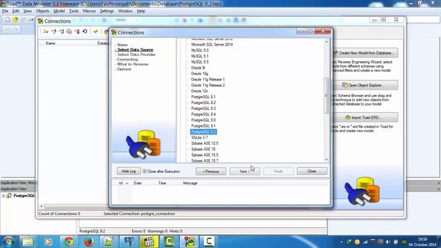 Reverse Engineering using Toad Data Modeler смотреть онлайн