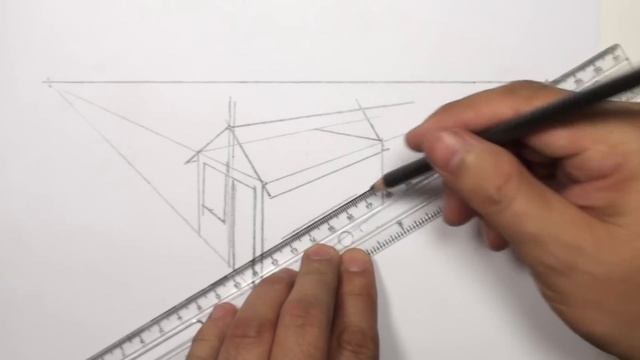 How to Draw a House 3D in Two Point Perspective | MAT смотреть онлайн