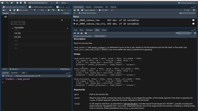 How to Import Data (CSV & Excel) Files into R смотреть онлайн