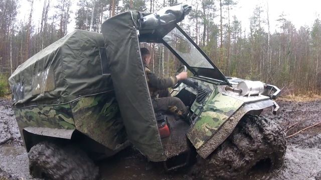 Сложная просека. Обзор тента на БТХ-2. смотреть онлайн
