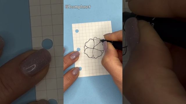 Как легко нарисовать Цветок Вишни ? #shorts How to draw a Cherry Blossom easy смотреть онлайн