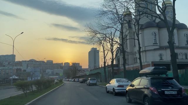 Владивосток во время заката смотреть онлайн