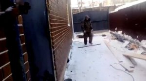 Утепление фасада пеноплекс+клинкерный кирпич