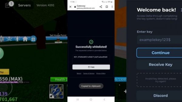 Tutorial : How to get your Delta executor key working process every device(andriod, ios, Windows)