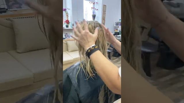 До и после.Прикорневой объём Mega Volume