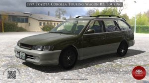 Toyota Corolla Touring Wagon BZ Touring 1997 AC Car Mod FREE + Car Screensaver #assettocorsa #acmod