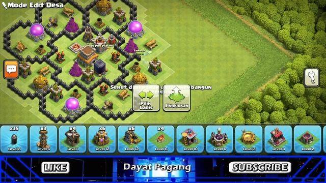NEW TH8 HYBRID/WAR Base 2023 | BASE TH8 - Clash Of Clans смотреть онлайн